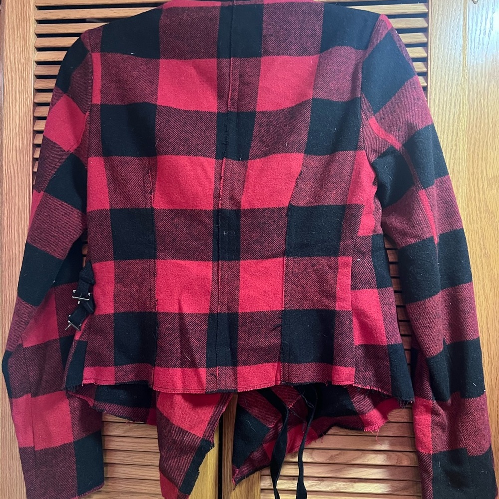 BB Dakota Rosanna Plaid Wool Blend Jacket - Picture 8 of 8